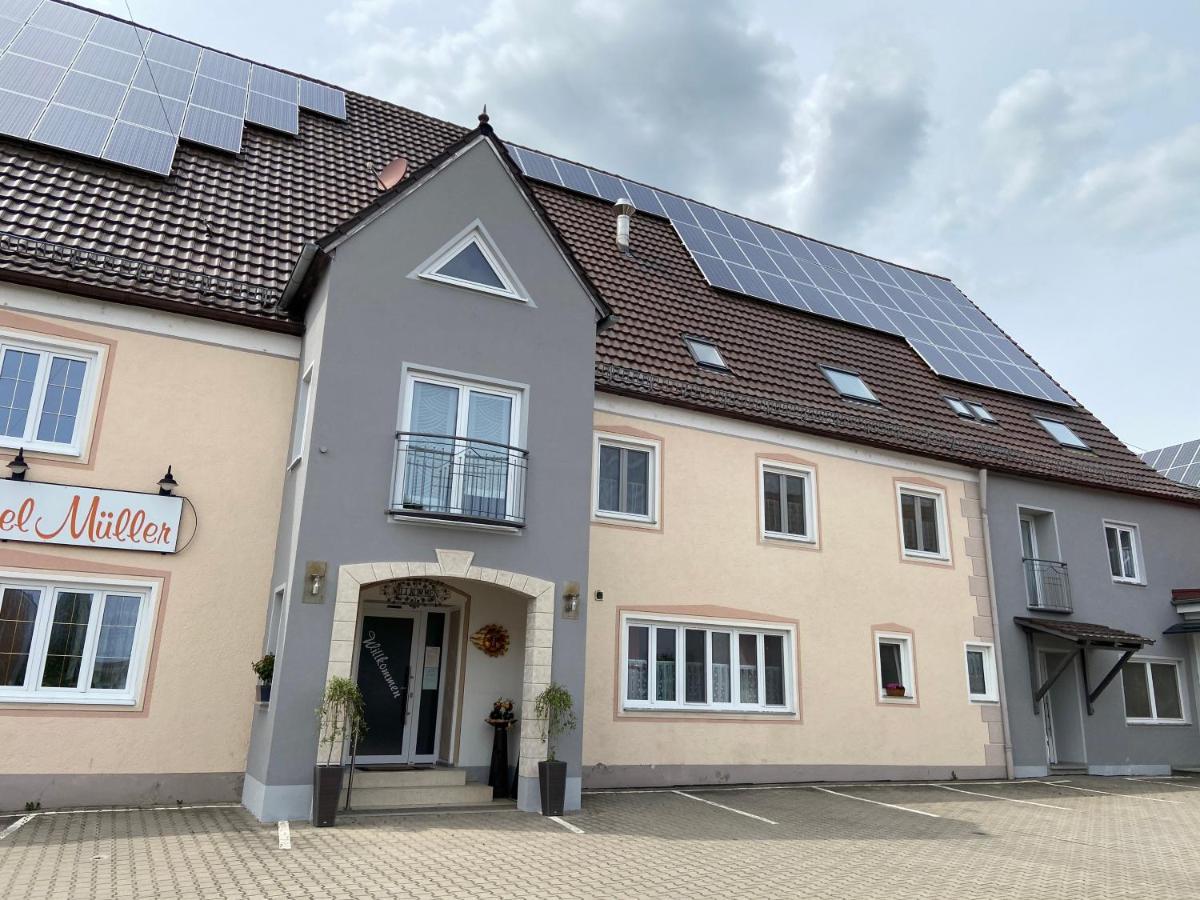 Landhotel Müller im Donautal Tapfheim Exterior foto